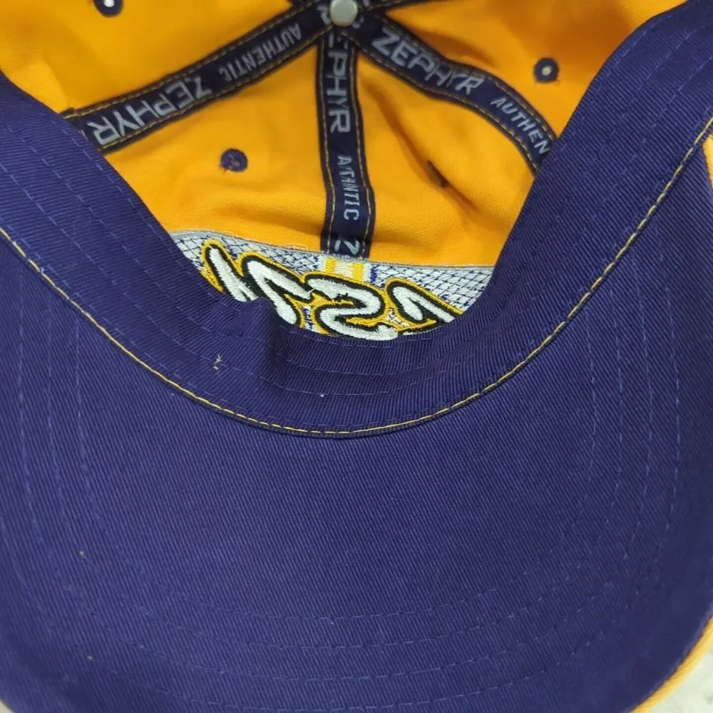 Zephyr LSU Tigers Yellow And Purple Baseball‎ Hat Adjustable Closure